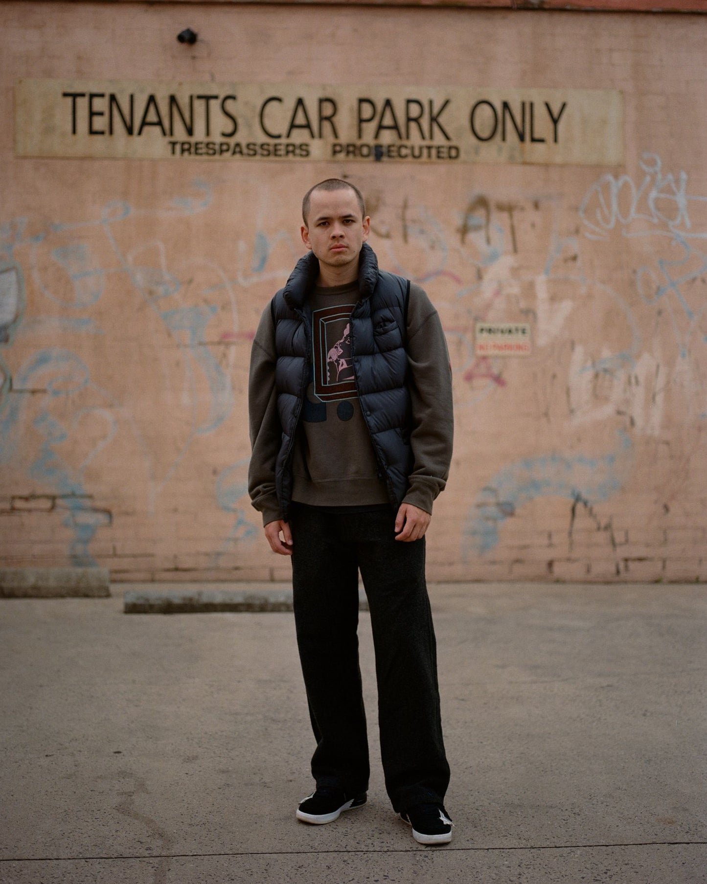 Undercover 'Earmuff Maniac' Puffer Vest (2009AW)