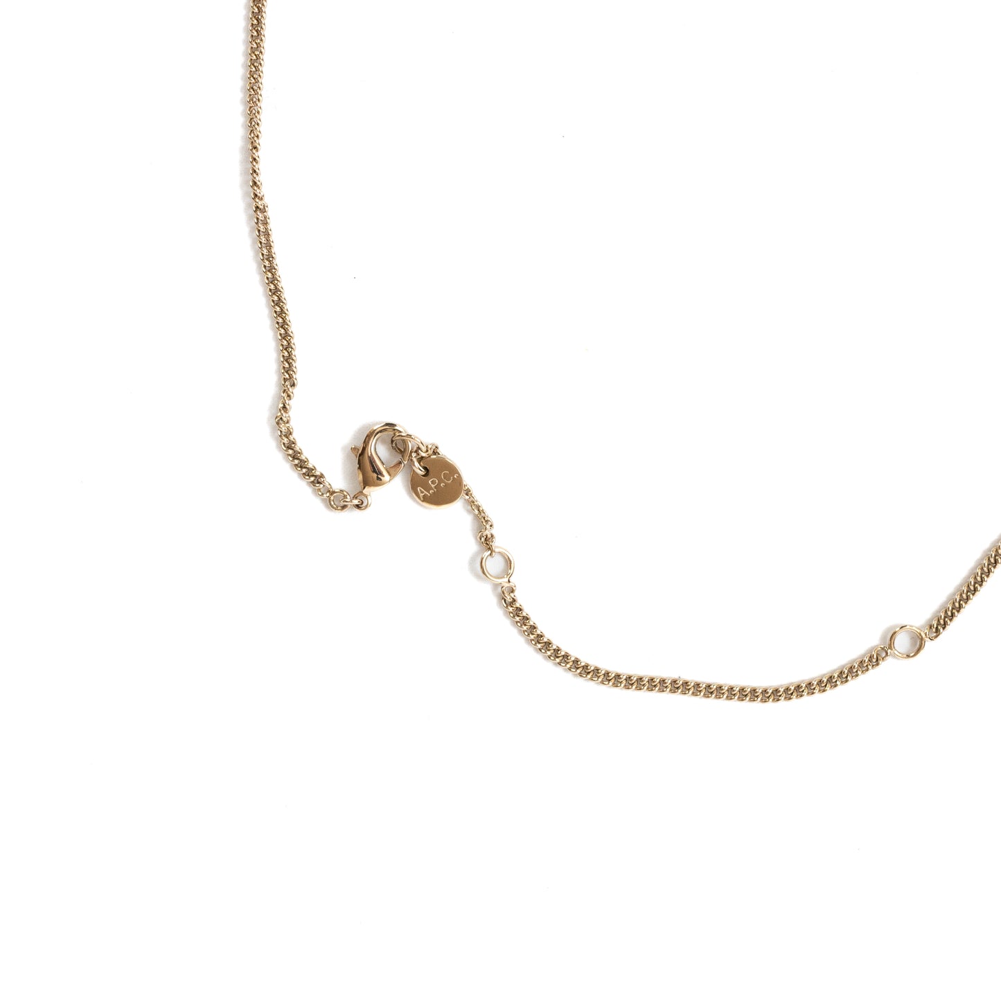 A.P.C Ball Pendant Necklace