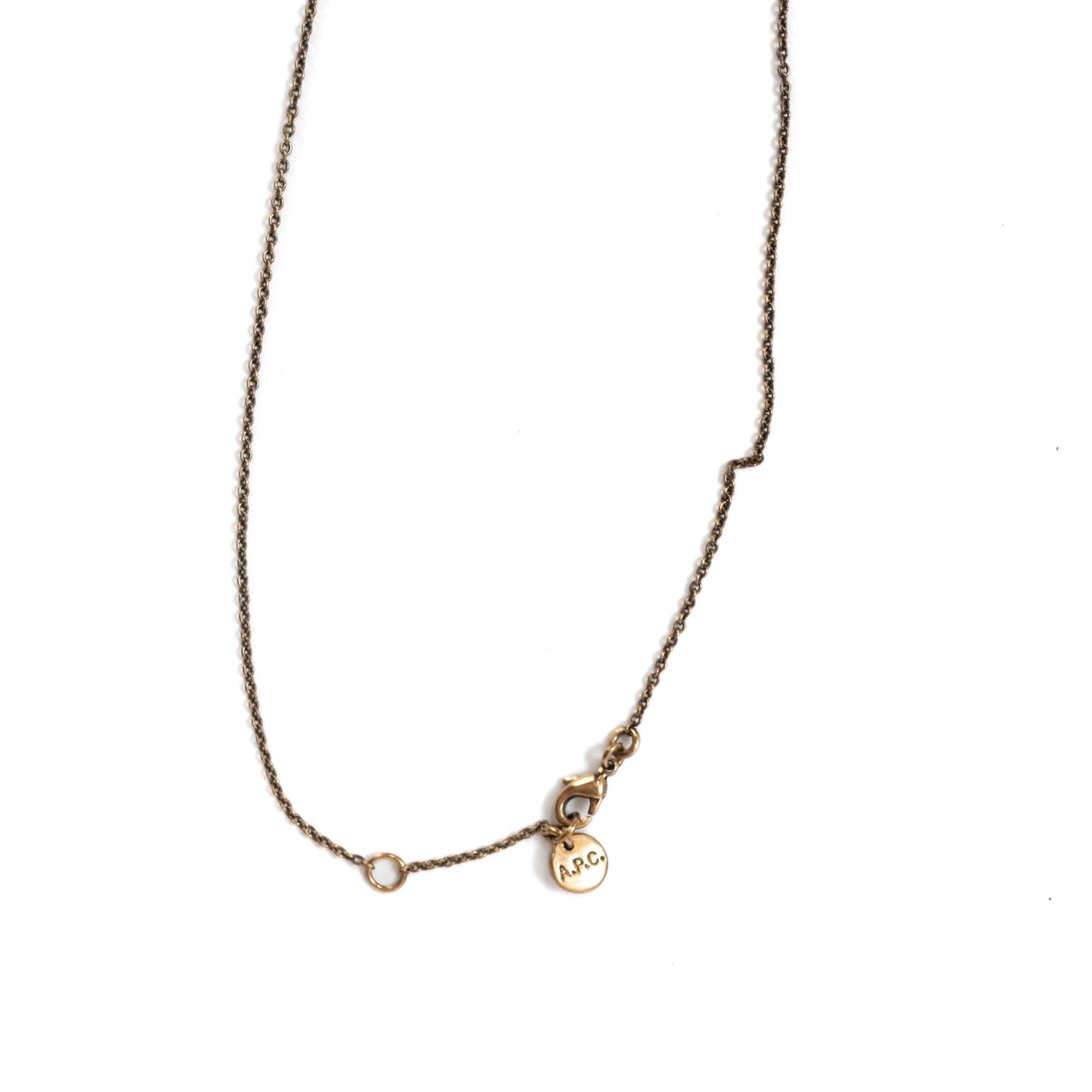 A.P.C Cube Necklace