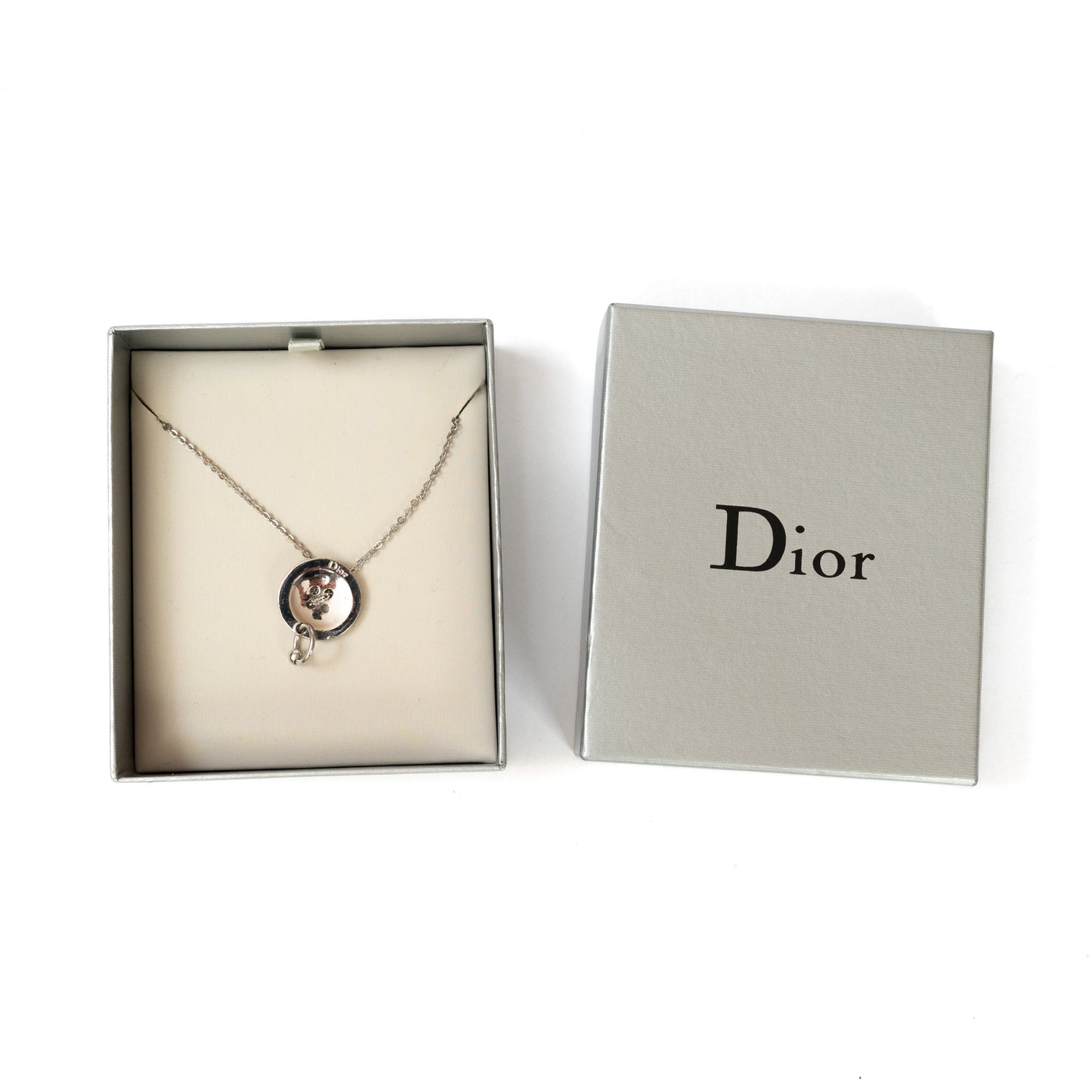 Dior Button Necklace