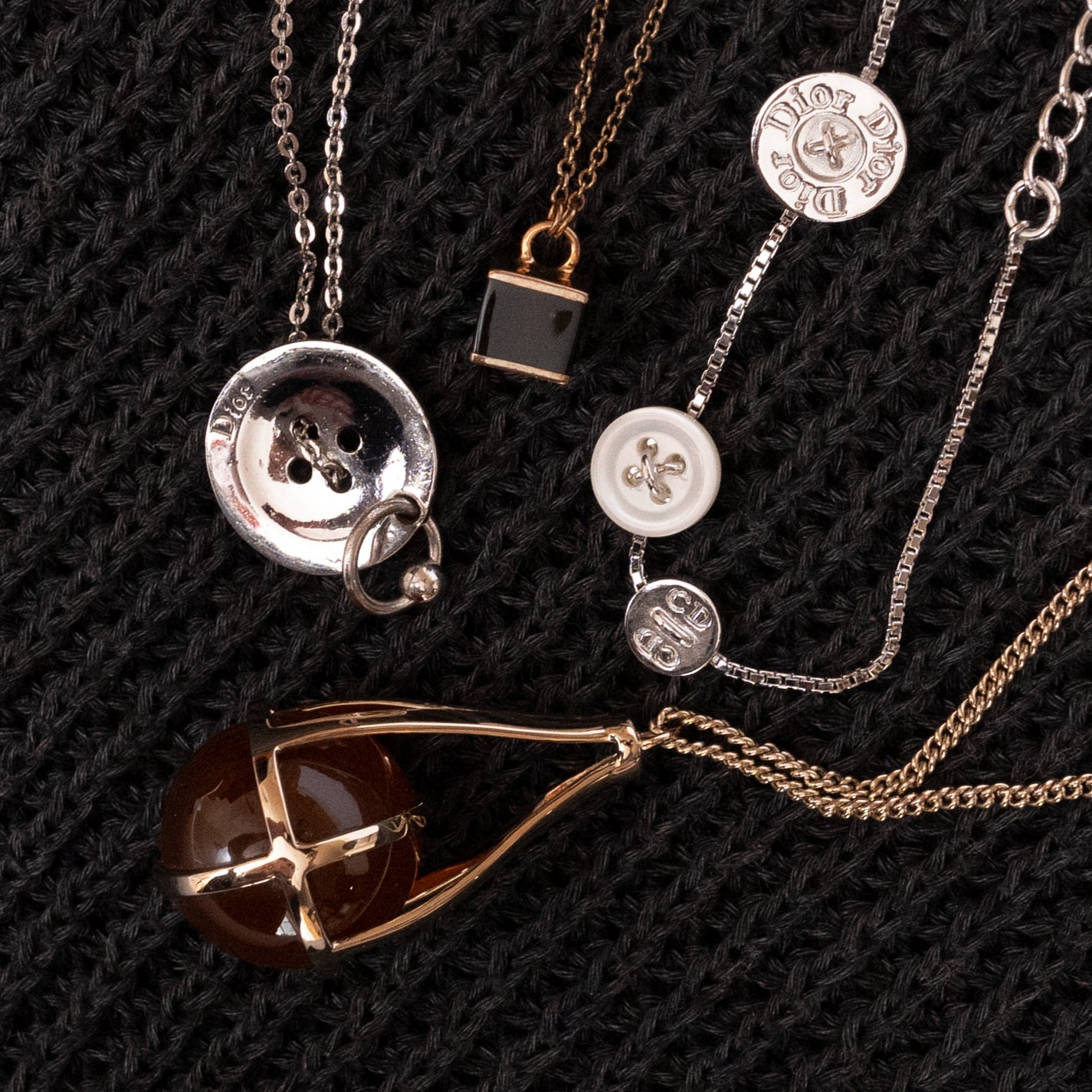 A.P.C Ball Pendant Necklace