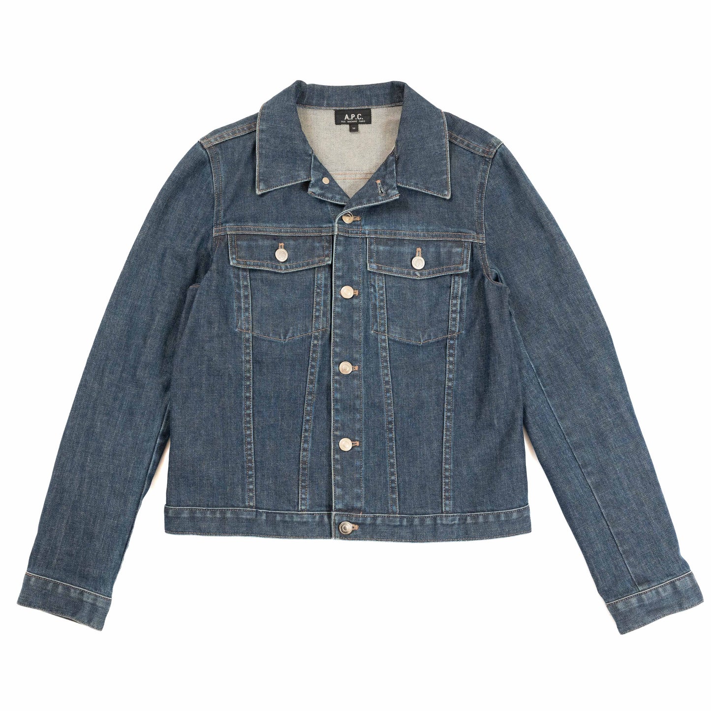 A.P.C Cropped Denim Jacket