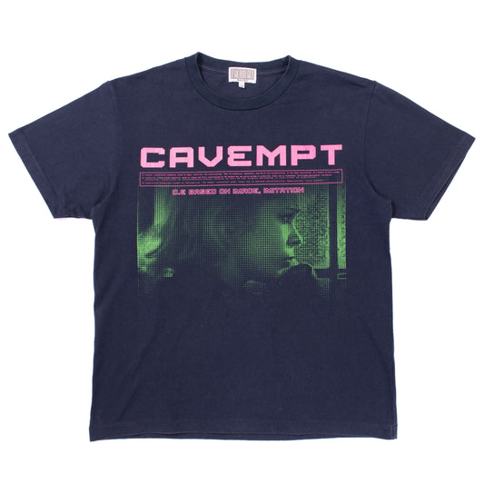 Cav Empt "Imitation" Navy T-Shirt (2014FW)