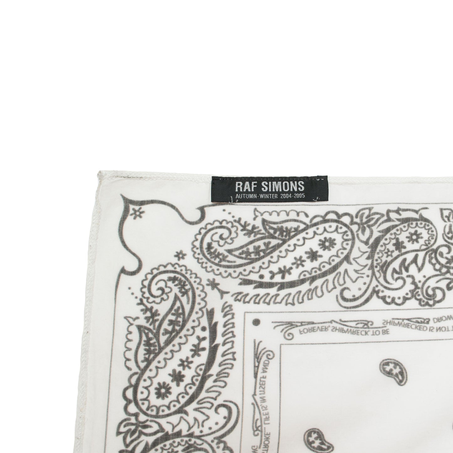 Raf Simons Waves Bandana (AW04-05)