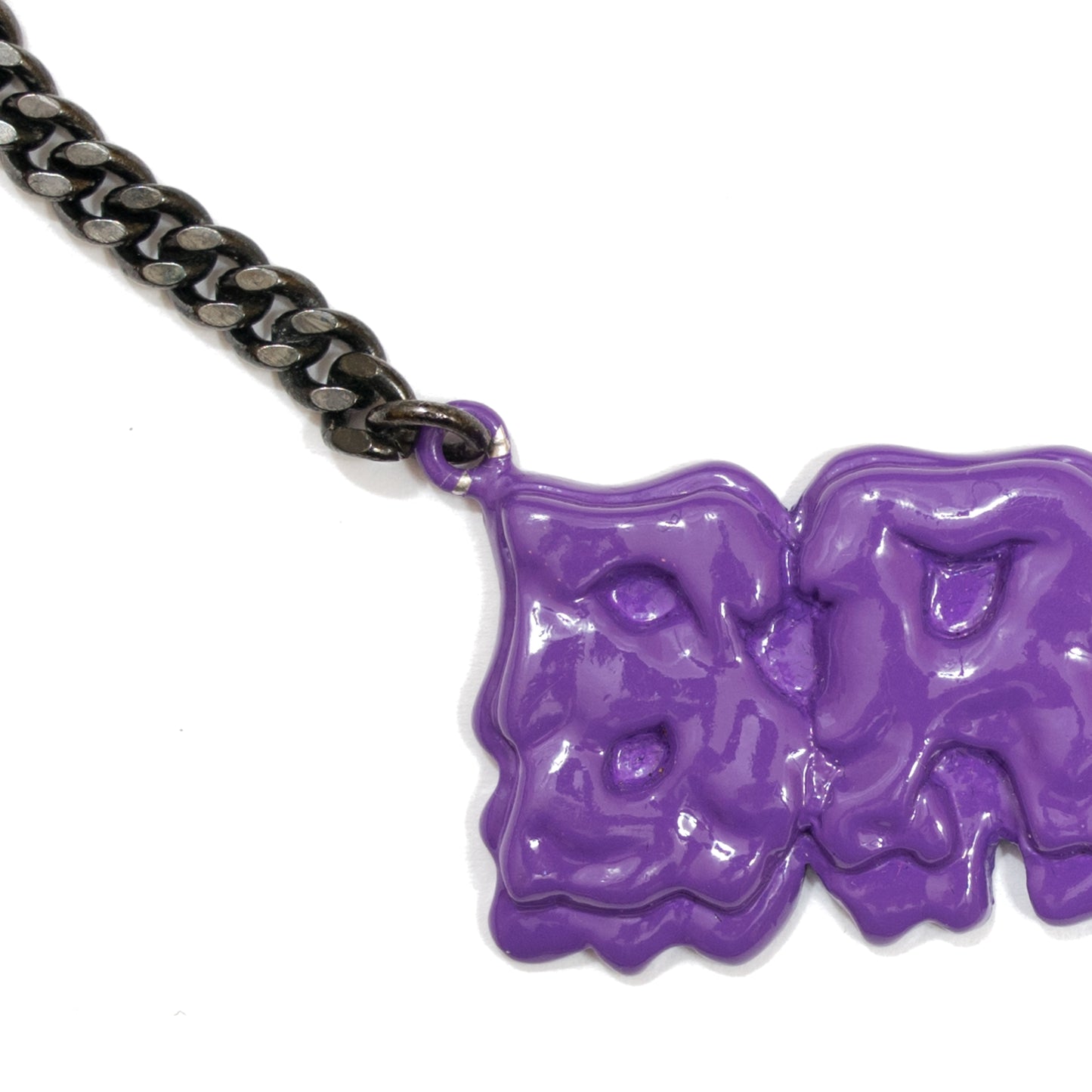 A Bathing Ape x Ambush Purple Ooze Logo Chain (2010SS)