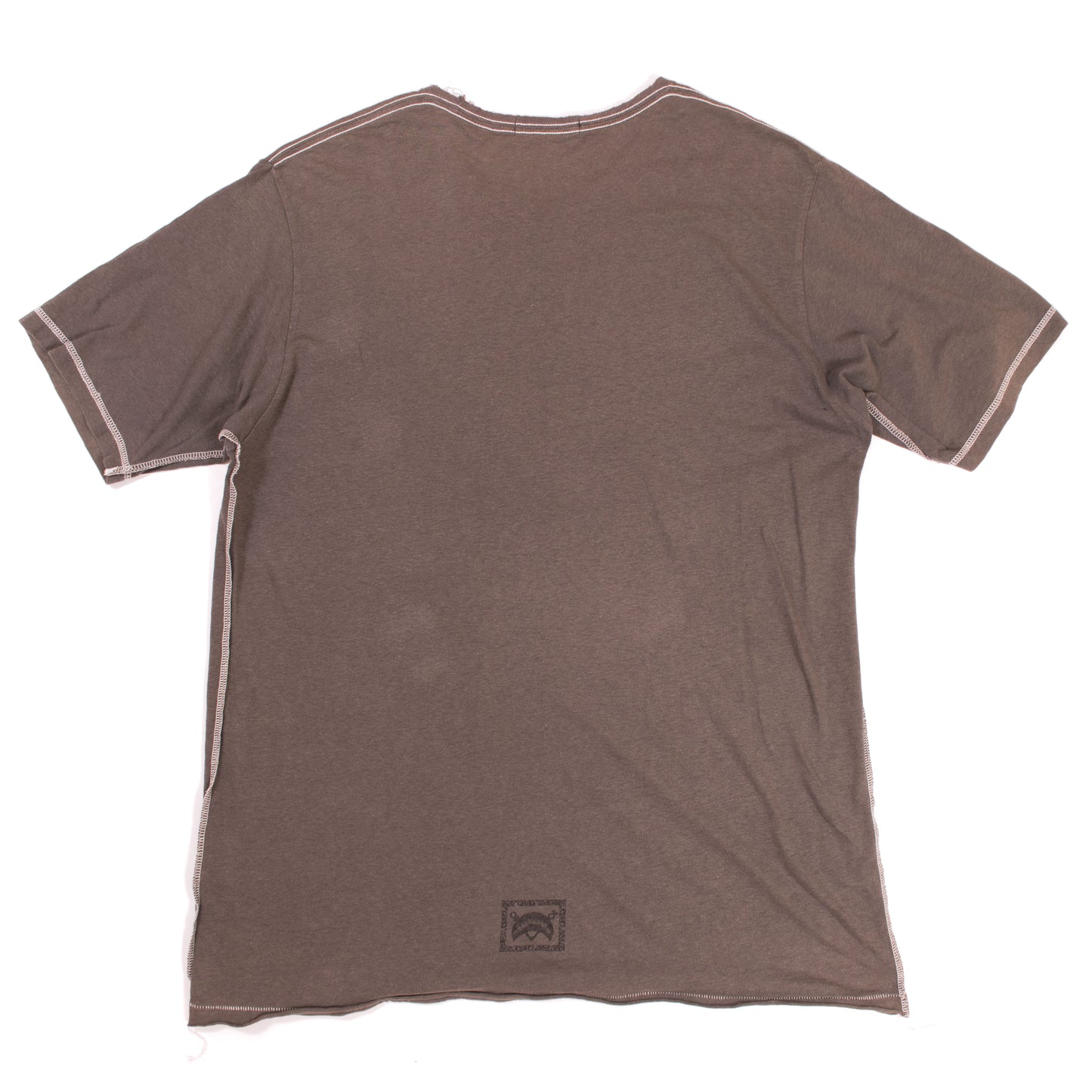 Undercover Scab Era "Flat Earth" Distressed T-Shirt (2002AW-2004AW)