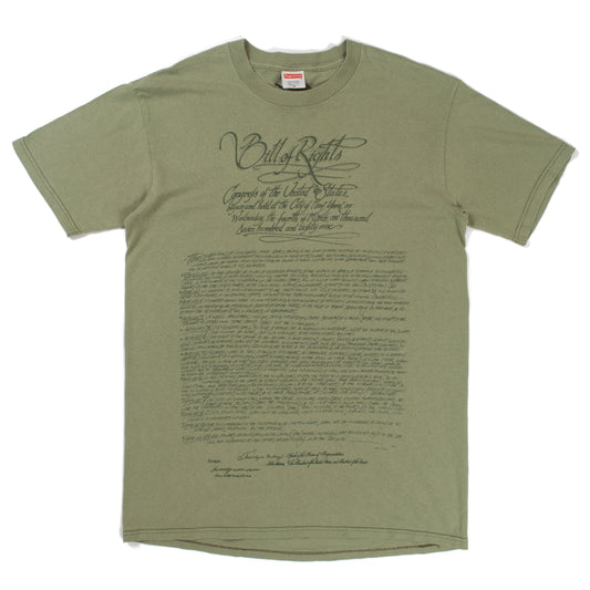 Supreme "Bill of Rights" T-Shirt (2003)