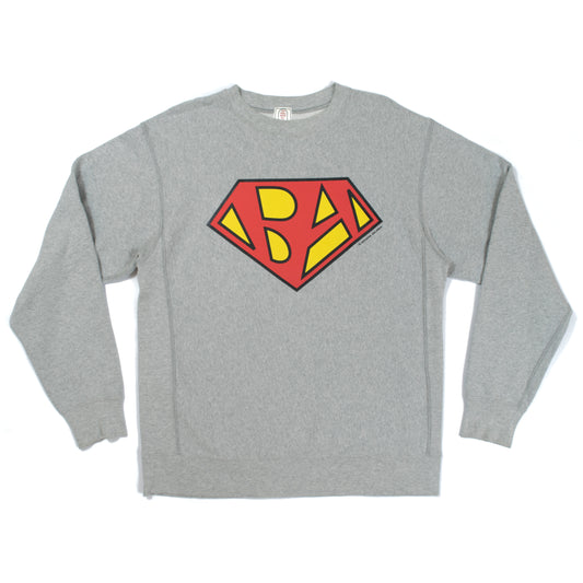 A Bathing Ape Superman Logo Crewneck