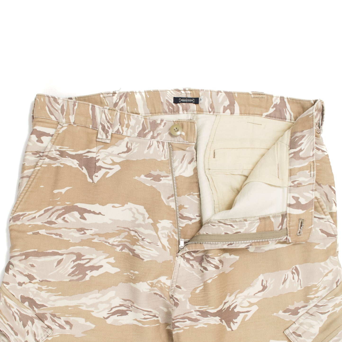 Undercover D.A.V.F Camo Cargo Pants (2001AW)