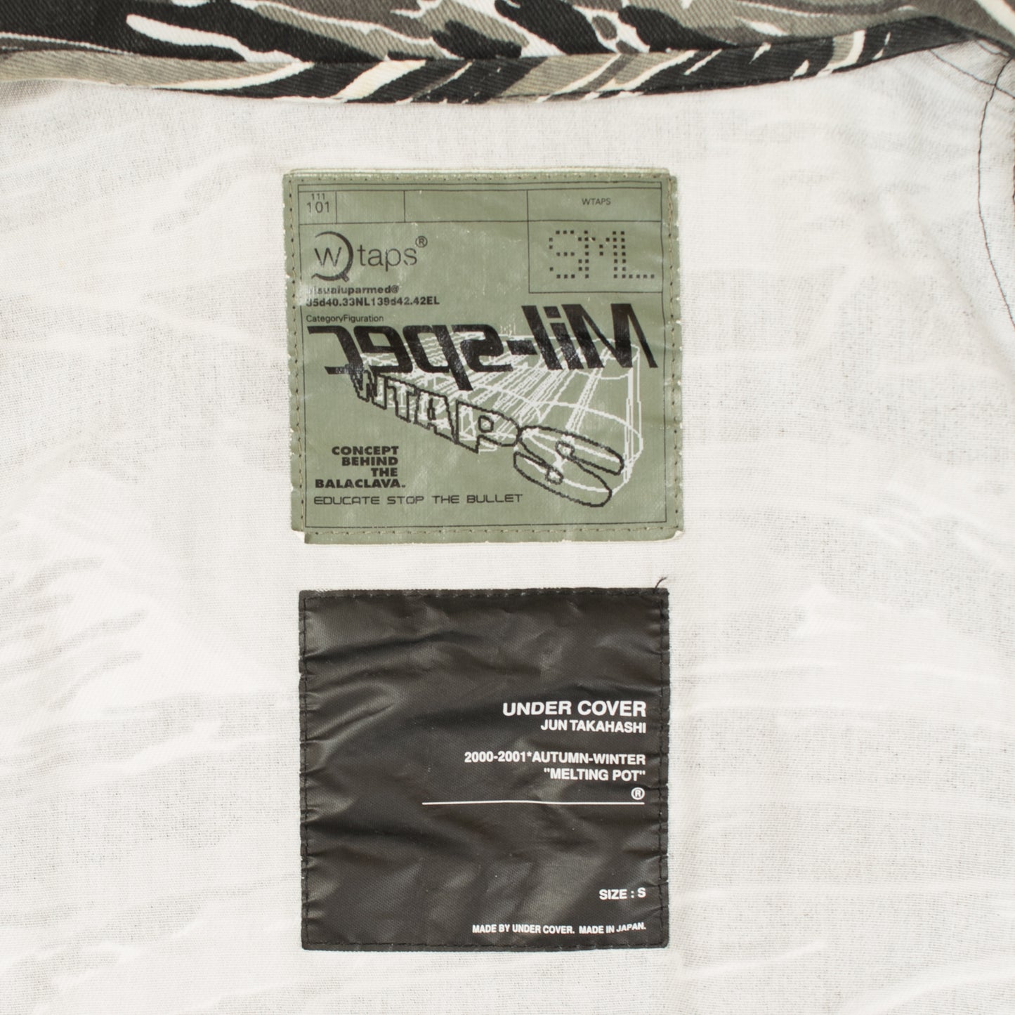 Wtaps x Undercover "Crossbones" Camo BDU (2000AW)