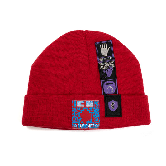 Cav Empt Patched Knit Cap (2019AW)
