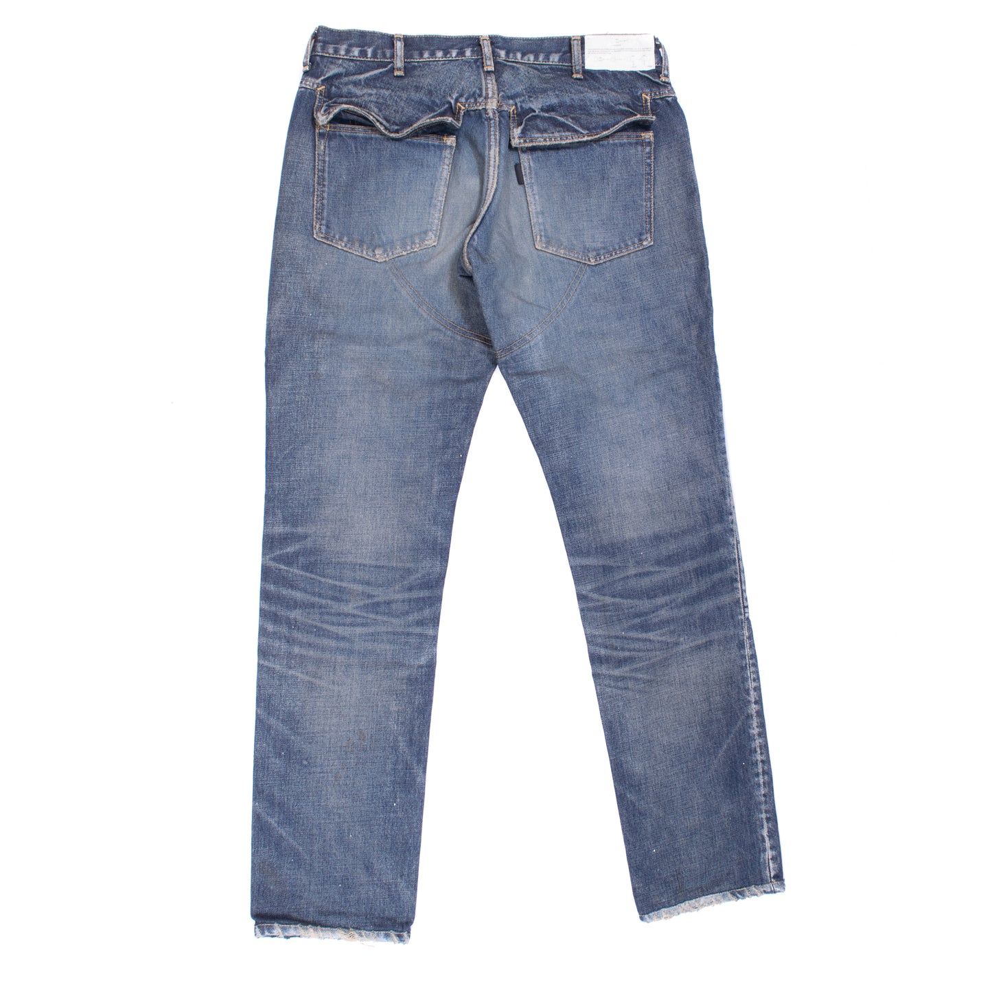 Undercover Indigo-Dyed Script Denim (2010AW)