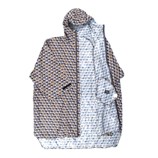 Undercover "Fuck" Monogram Packable Poncho (2018)