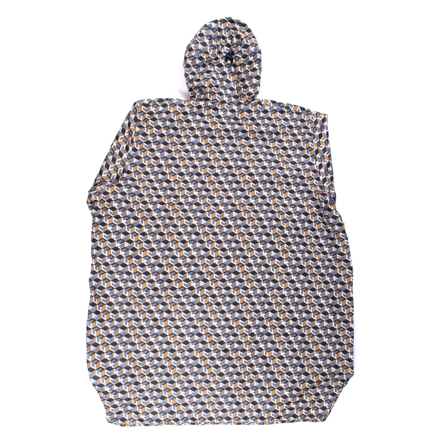 Undercover "Fuck" Monogram Packable Poncho (2018)