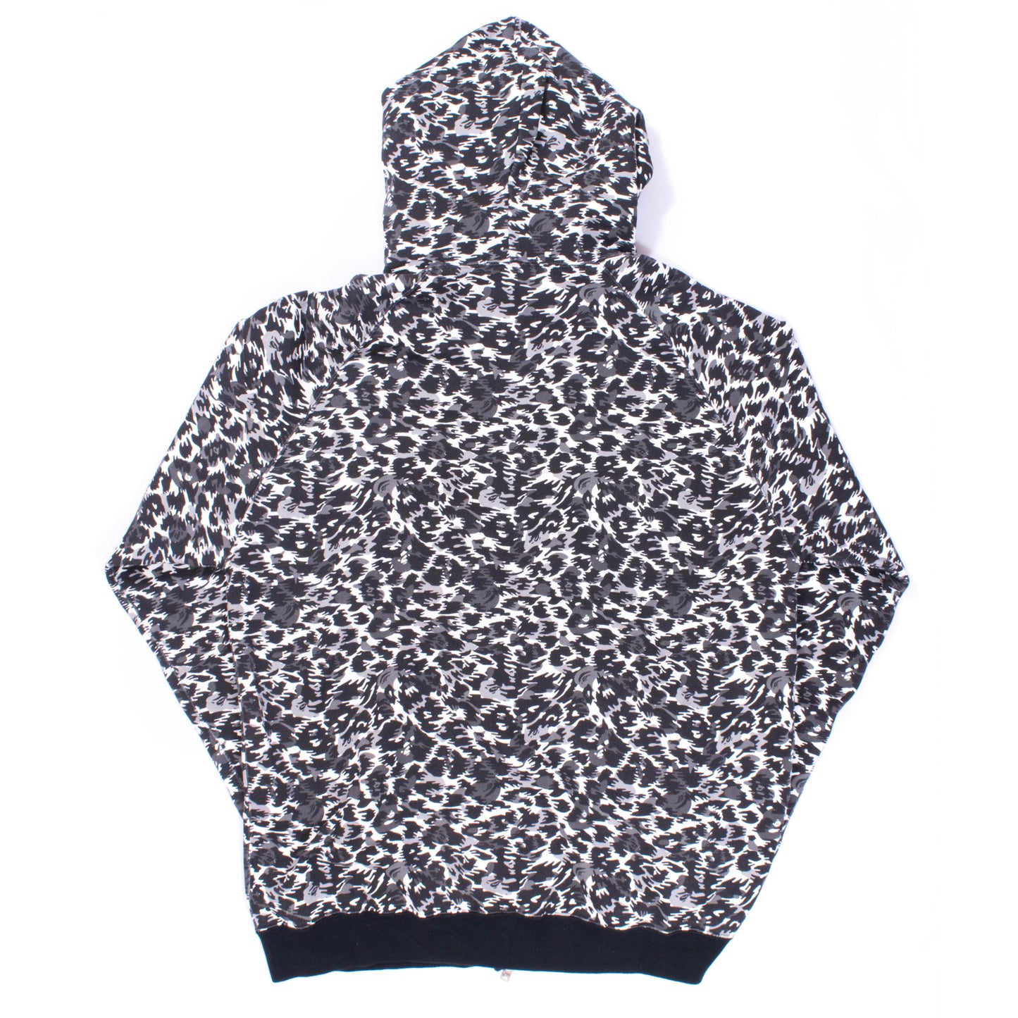A Bathing Ape Leopard Camo Full Zip Hoodie