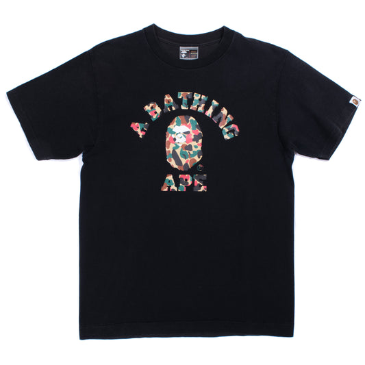 A Bathing Ape Camo College T-Shirt