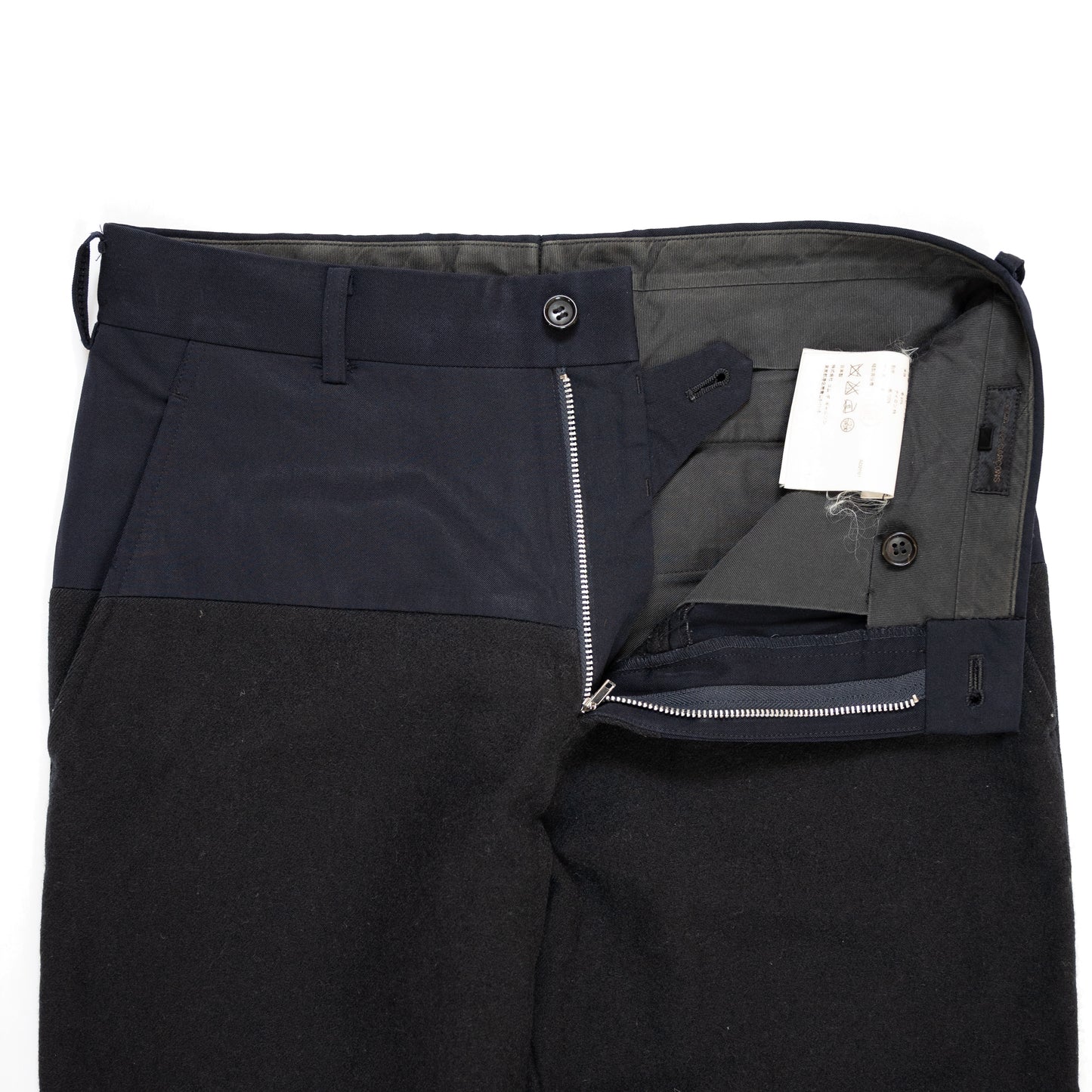 Comme des Garçons Homme Two Tone Wool Pants (2001AD)