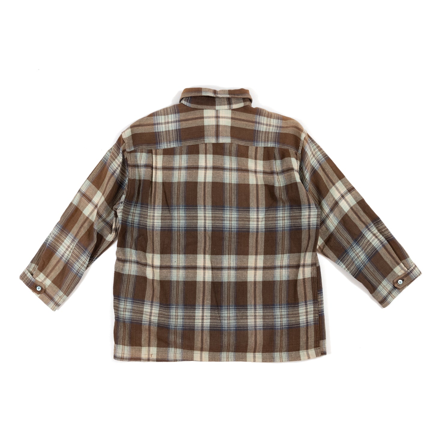 Needles Plaid 3/4 Sleeve Shirt