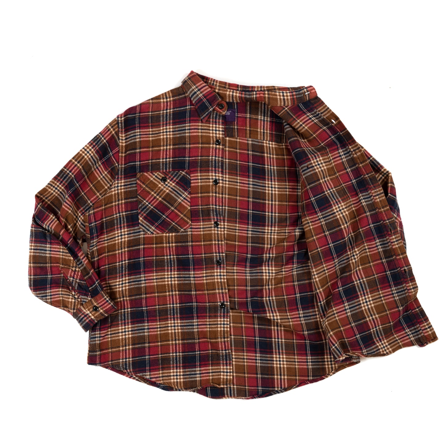 Nepenthes Wide Flannel Shirt
