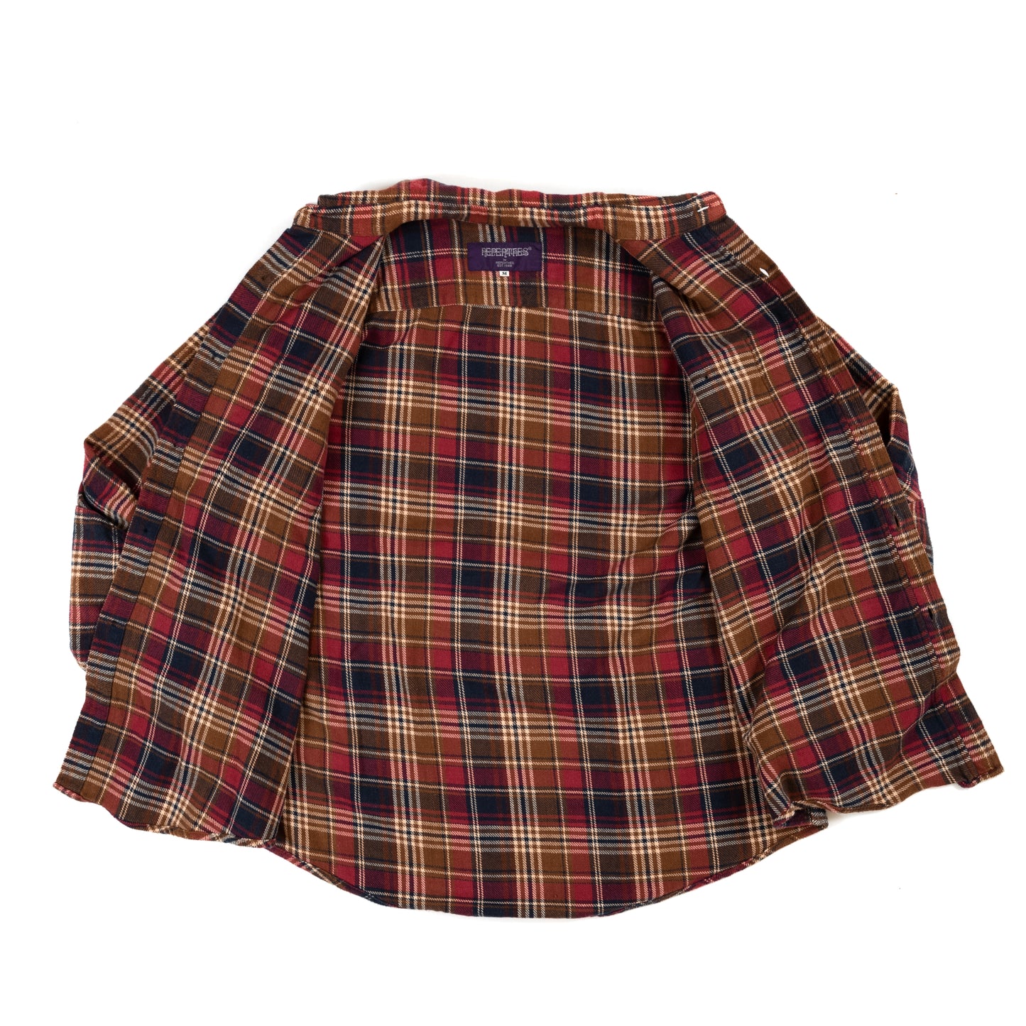 Nepenthes Wide Flannel Shirt