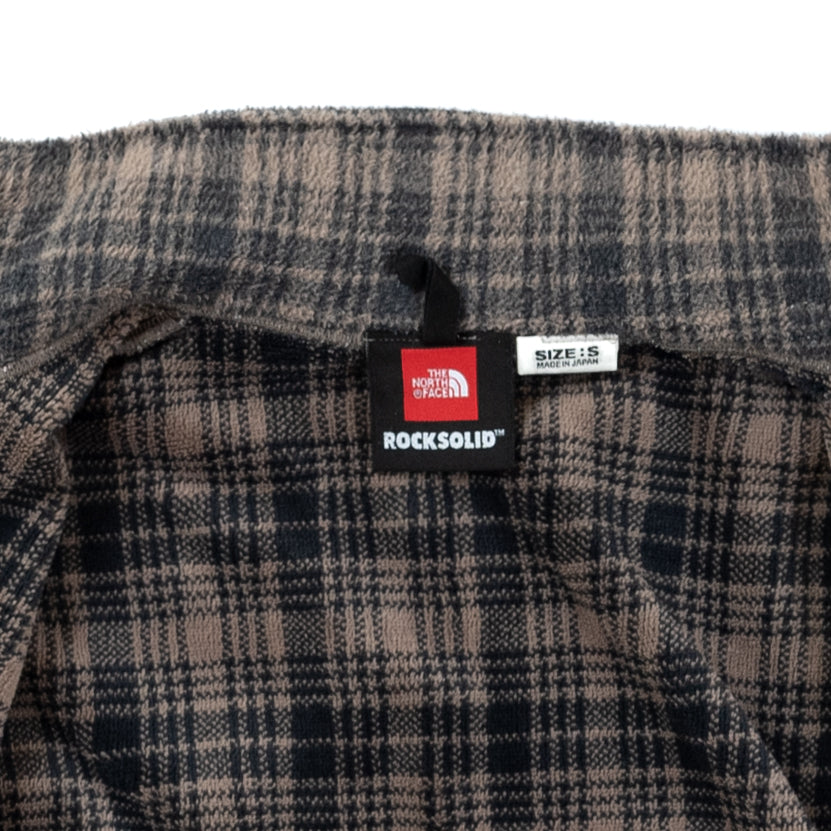 The North Face Rock Solid Plaid Fleece Jacket