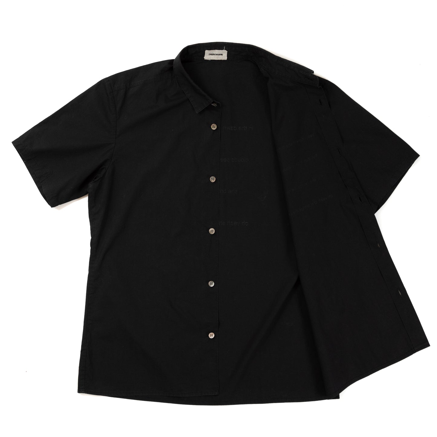 Undercover "She Brings The Rain" Short Sleeve Shirt (2012SS)