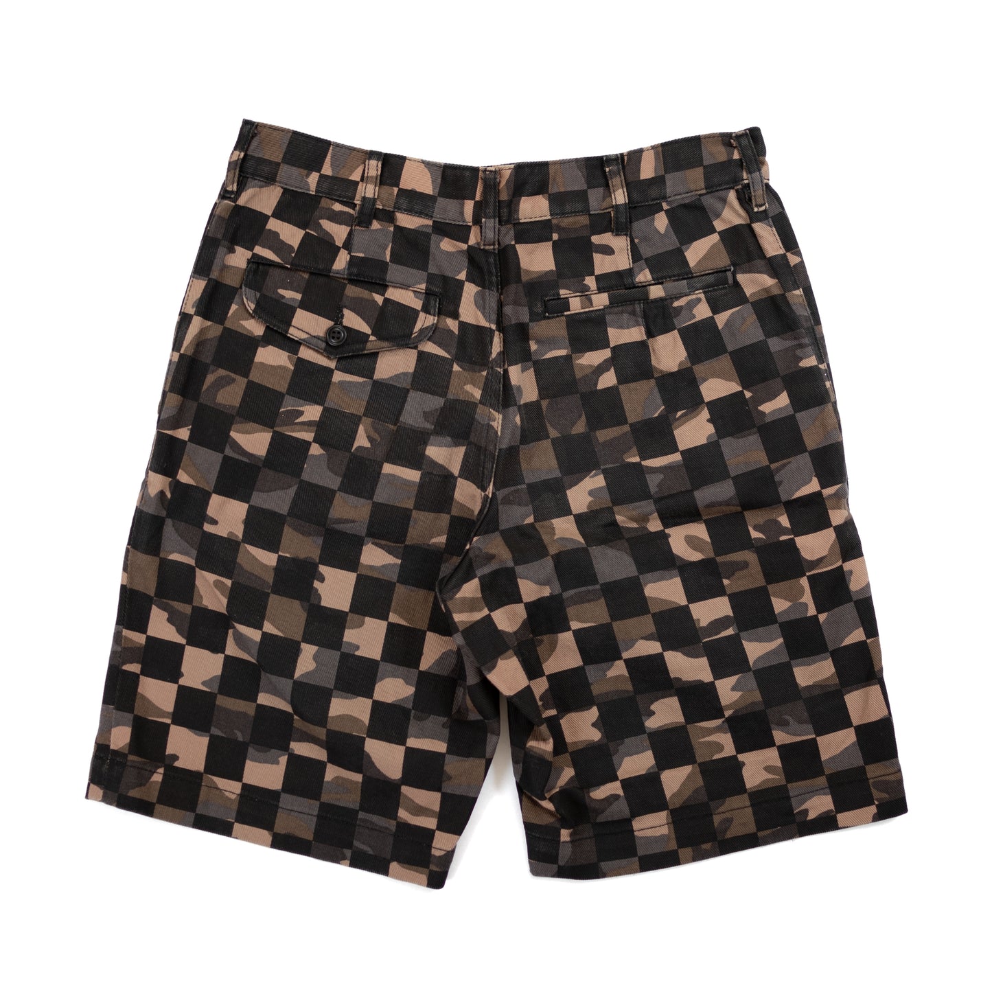 Comme des Garçons Homme Plus Checkered Camo Shorts