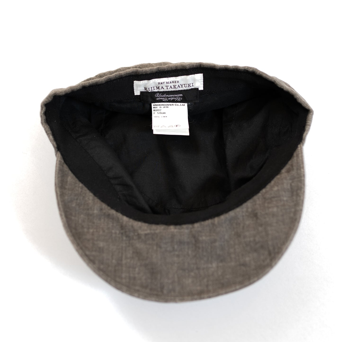 Undercover x Kijima Takayuki Linen Work Cap (2014SS)
