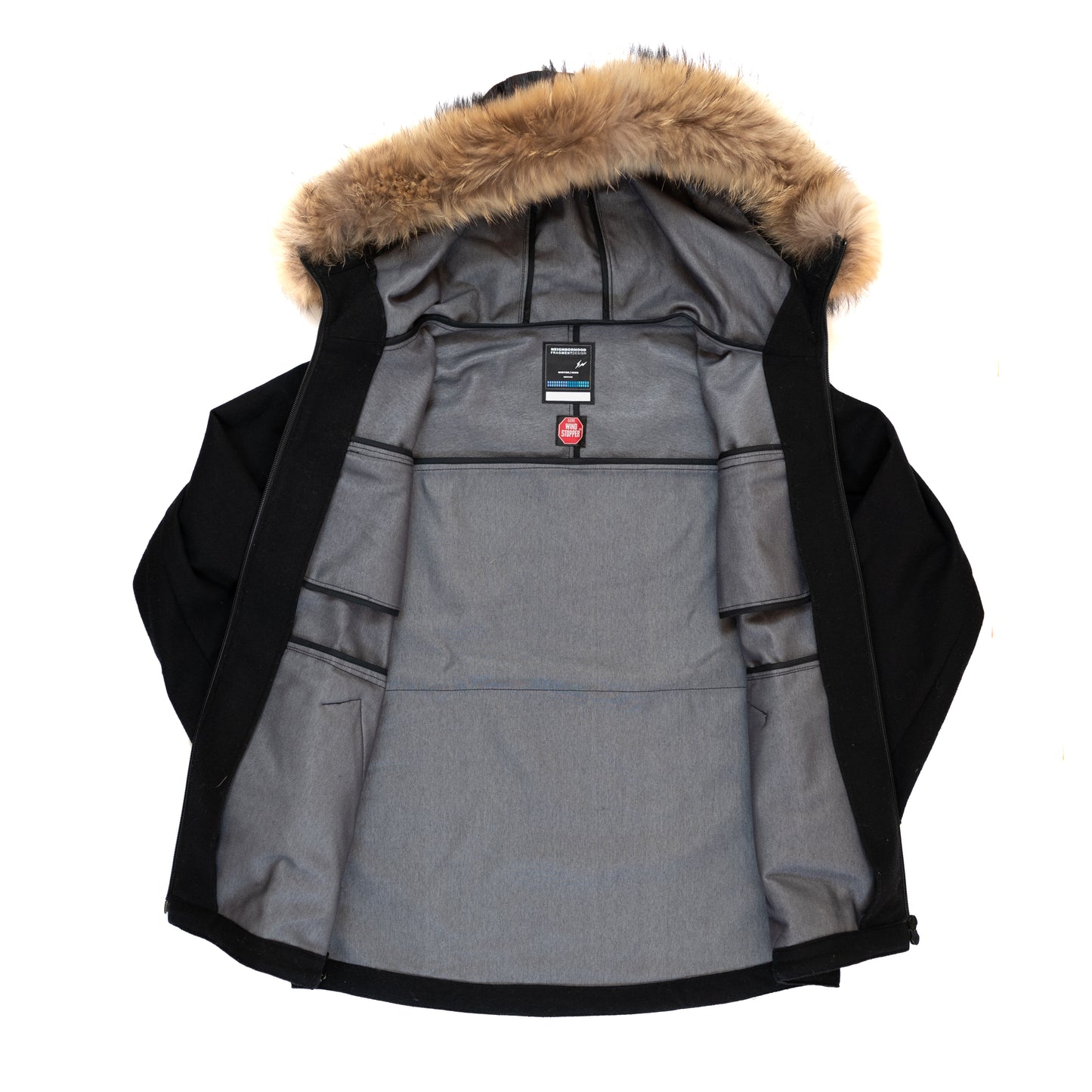 Neighborhood x Fragment Design Fur Lined Gore Windstopper Jacket (2005AW)