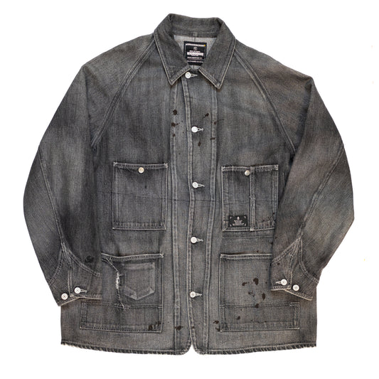 Neighborhood Distressed Paint Splatter Shop Jacket (2005)