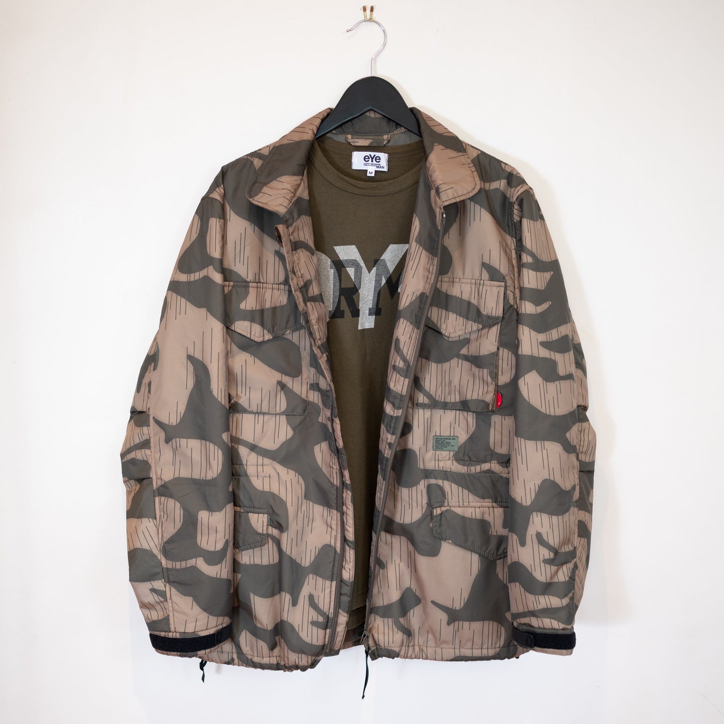 Wtaps Raindrop Camo Nylon Ripstop Field Jacket