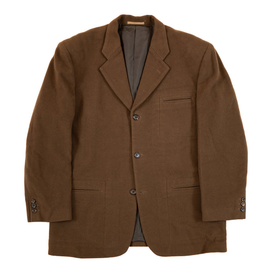 Comme des Garçons Homme Brown Chester Suit Jacket (1988)
