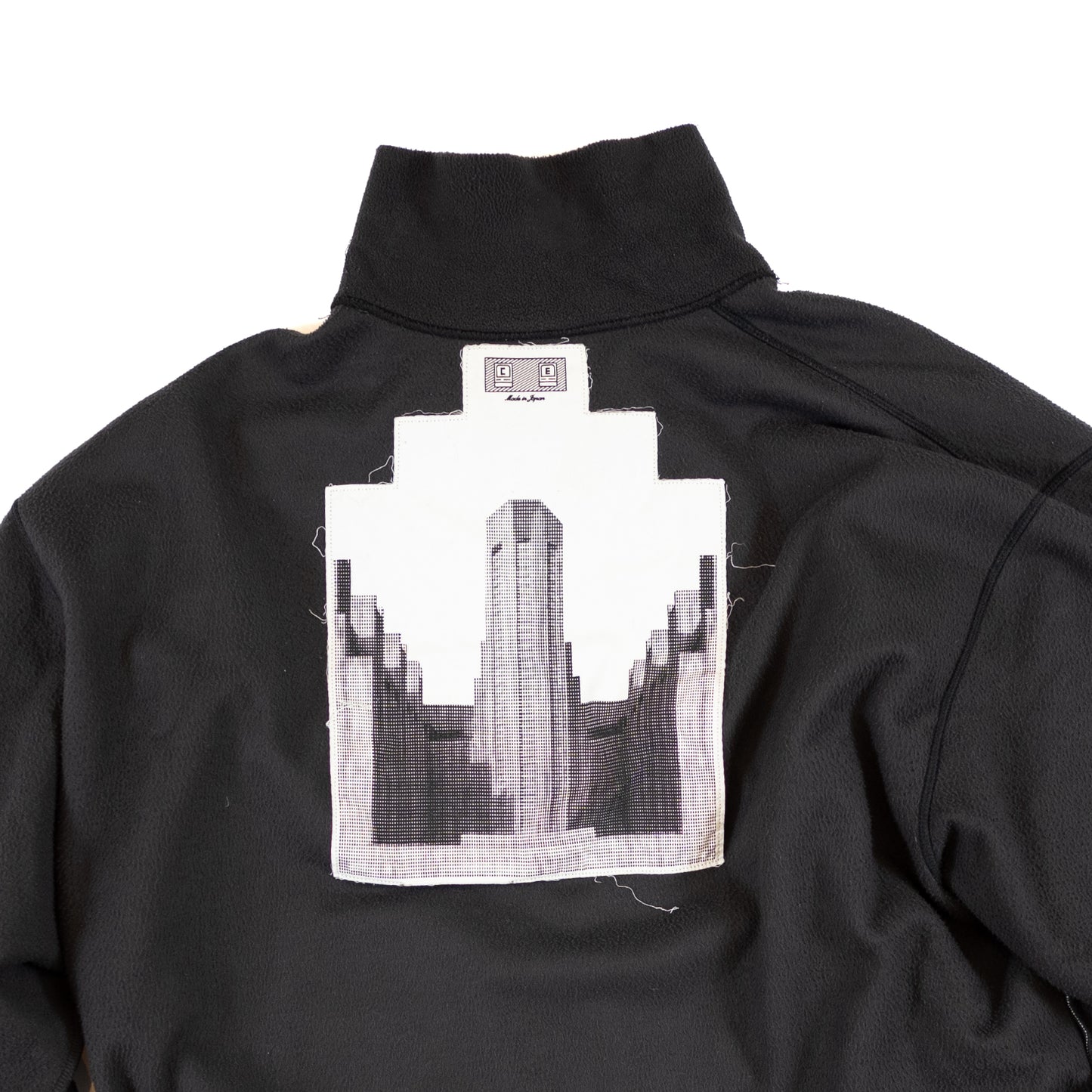 Cav Empt "Instrasigent Materialism" 3/4 Zip Fleece Pullover (2016FW)