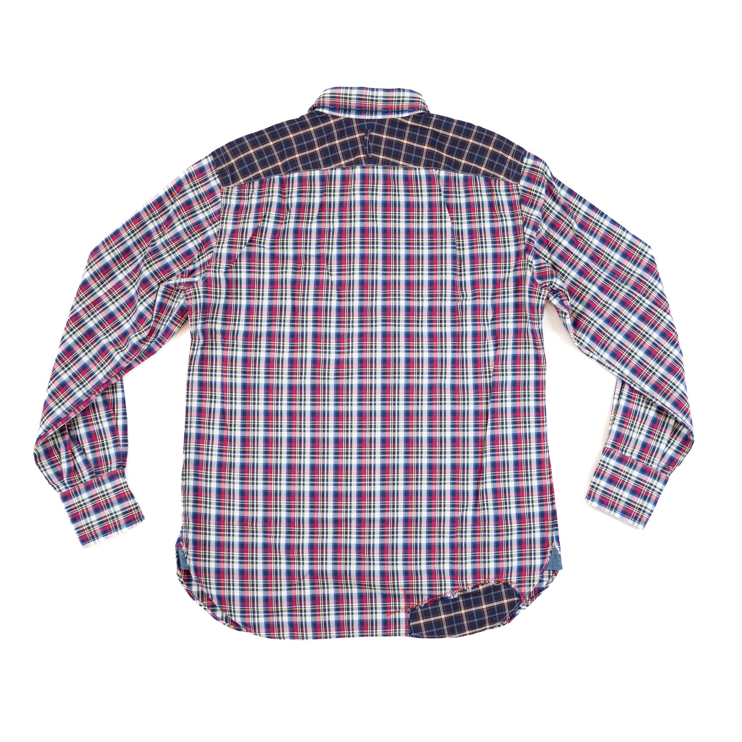 Comme des Garçons Junya Watanabe MAN Patchwork Plaid Shirt