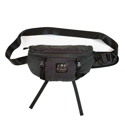 Comfy Outdoor Garment Grid Ripstop Waist Bag