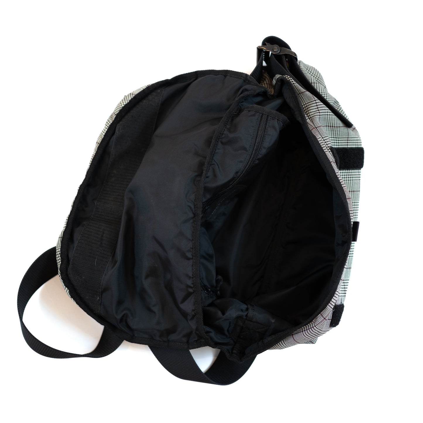 Porter x Men's Melrose Plaid Messenger Bag