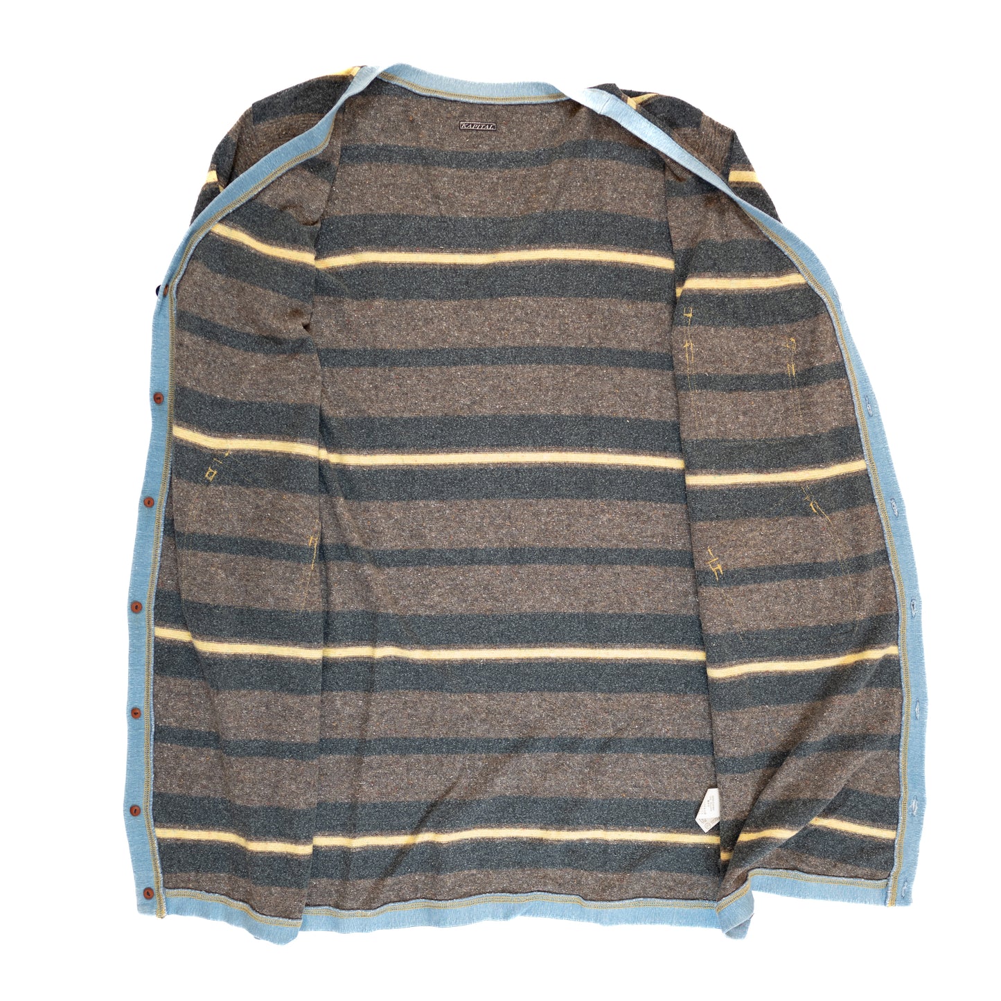 Kapital Long Striped Cardigan