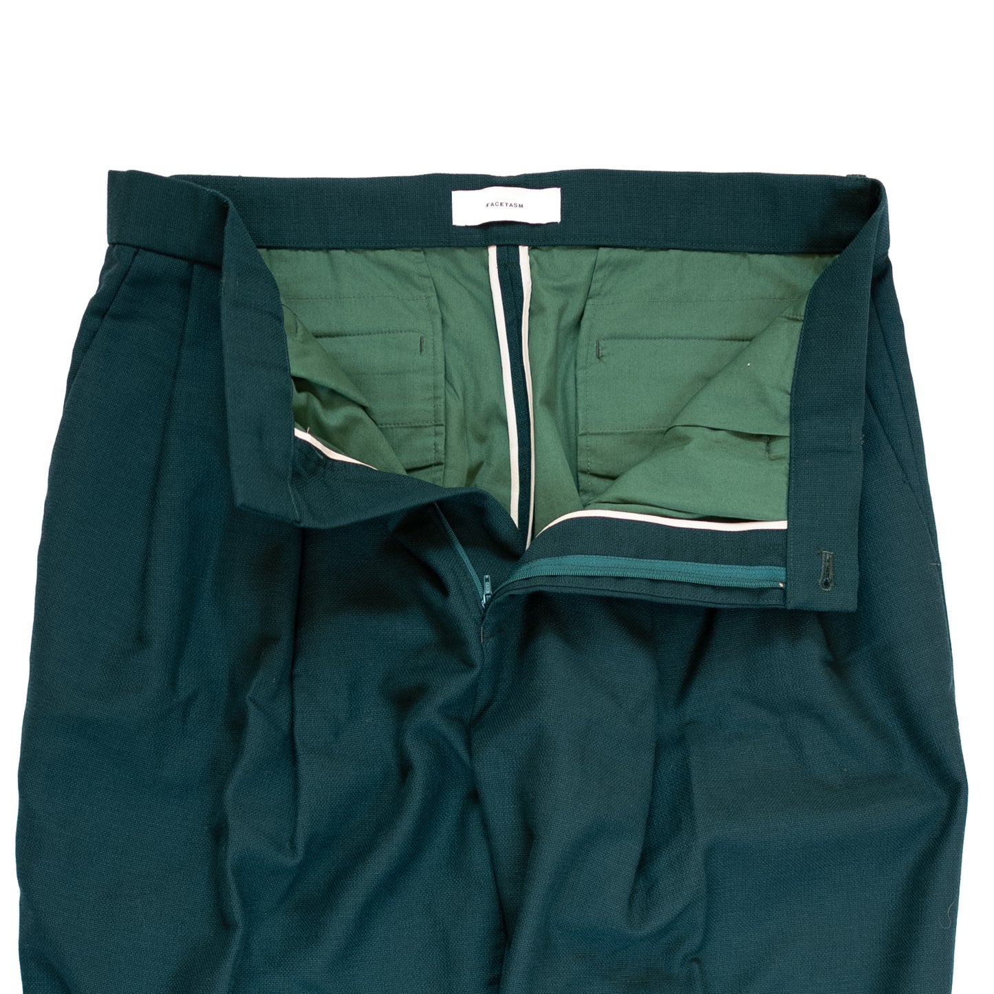 Facetasm Wool Mesh Two Tuck Pant (2019SS)