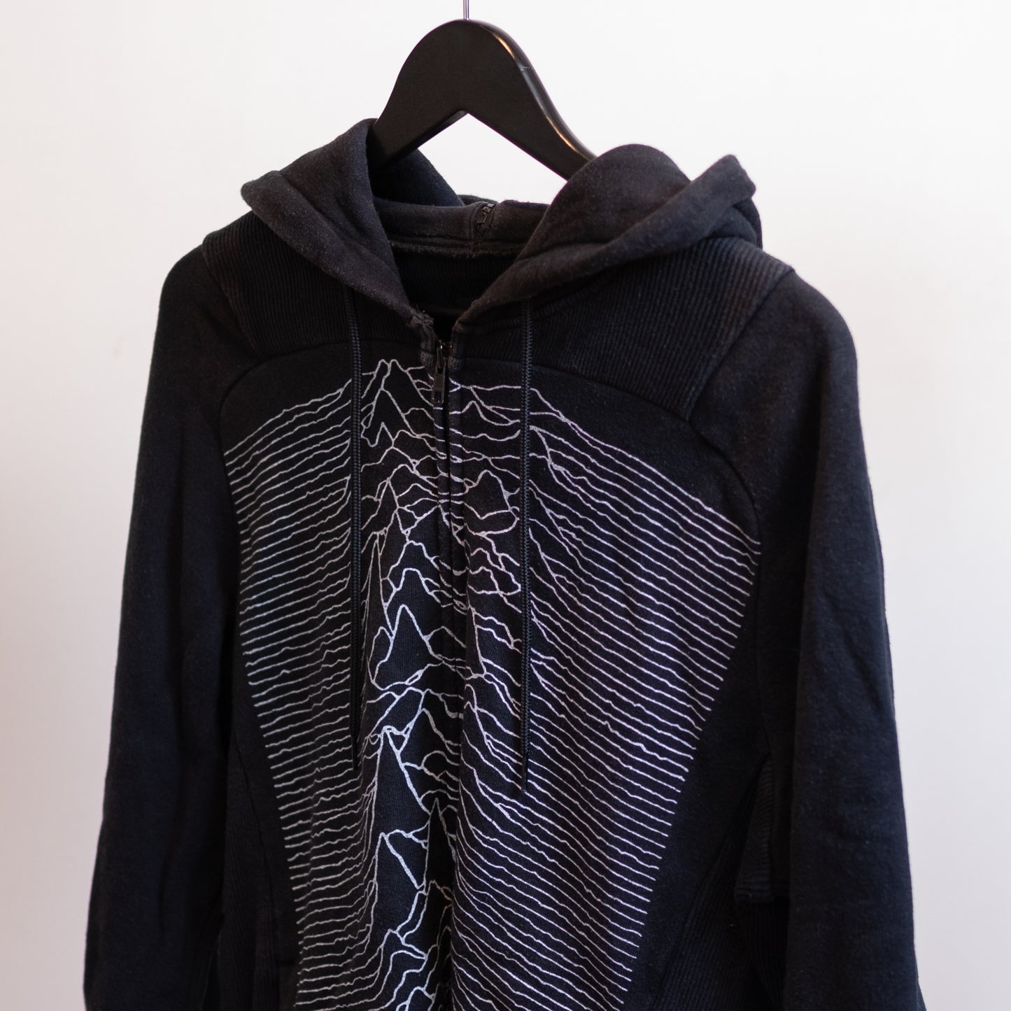 Undercover 'Unknown Pleasures' Joy Division Zip Up Hoodie (2009AW)
