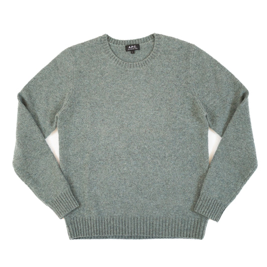 A.P.C Grey Wool Sweater