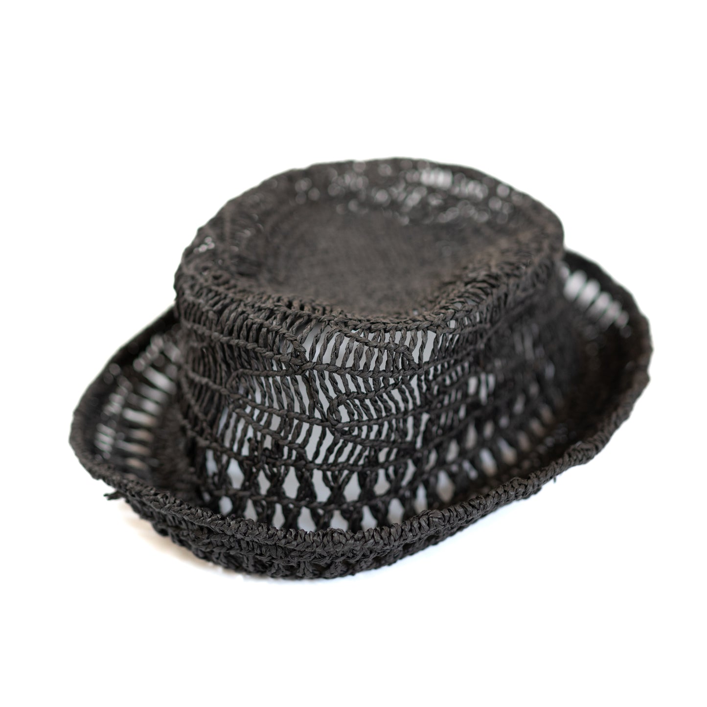 Yohji Yamamoto Y's Loose Knit Paper Bucket Hat