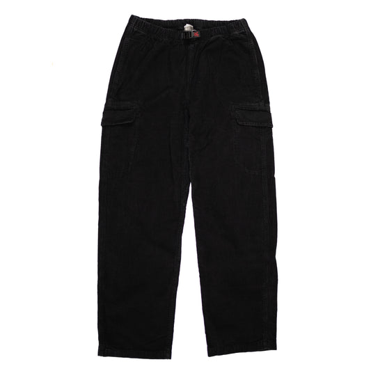 Gramicci Black Corduroy Cargo Pants