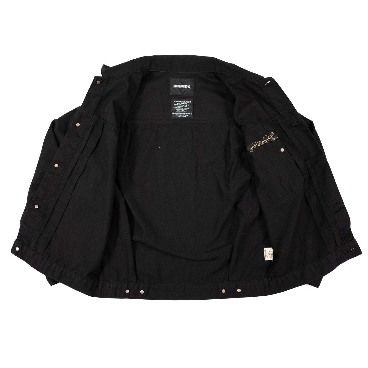 Neighborhood "Vecindario" Cotton Trucker Jacket