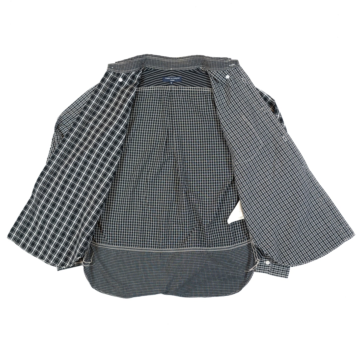 Comme des Garçons Homme Multi Plaid Shirt