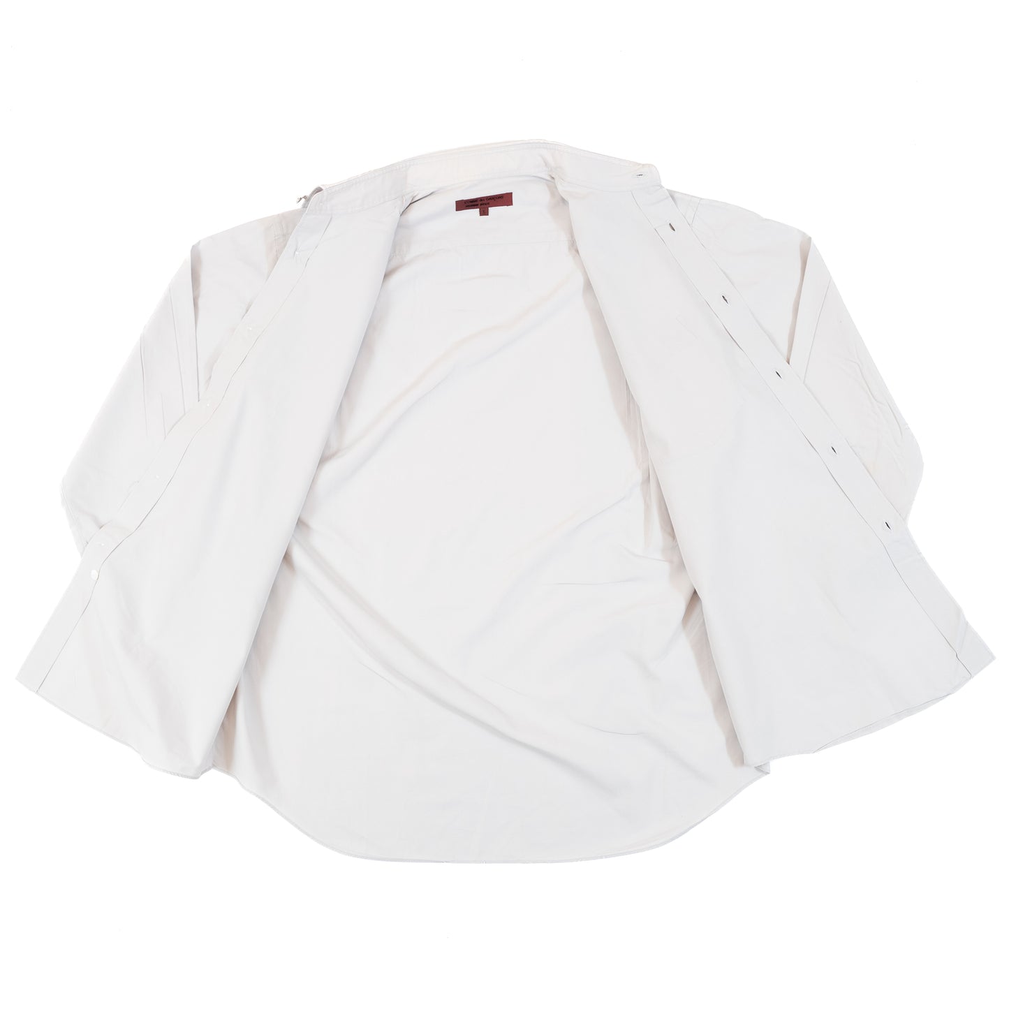 Comme des Garçons Homme Deux Grey Clasp Shirt