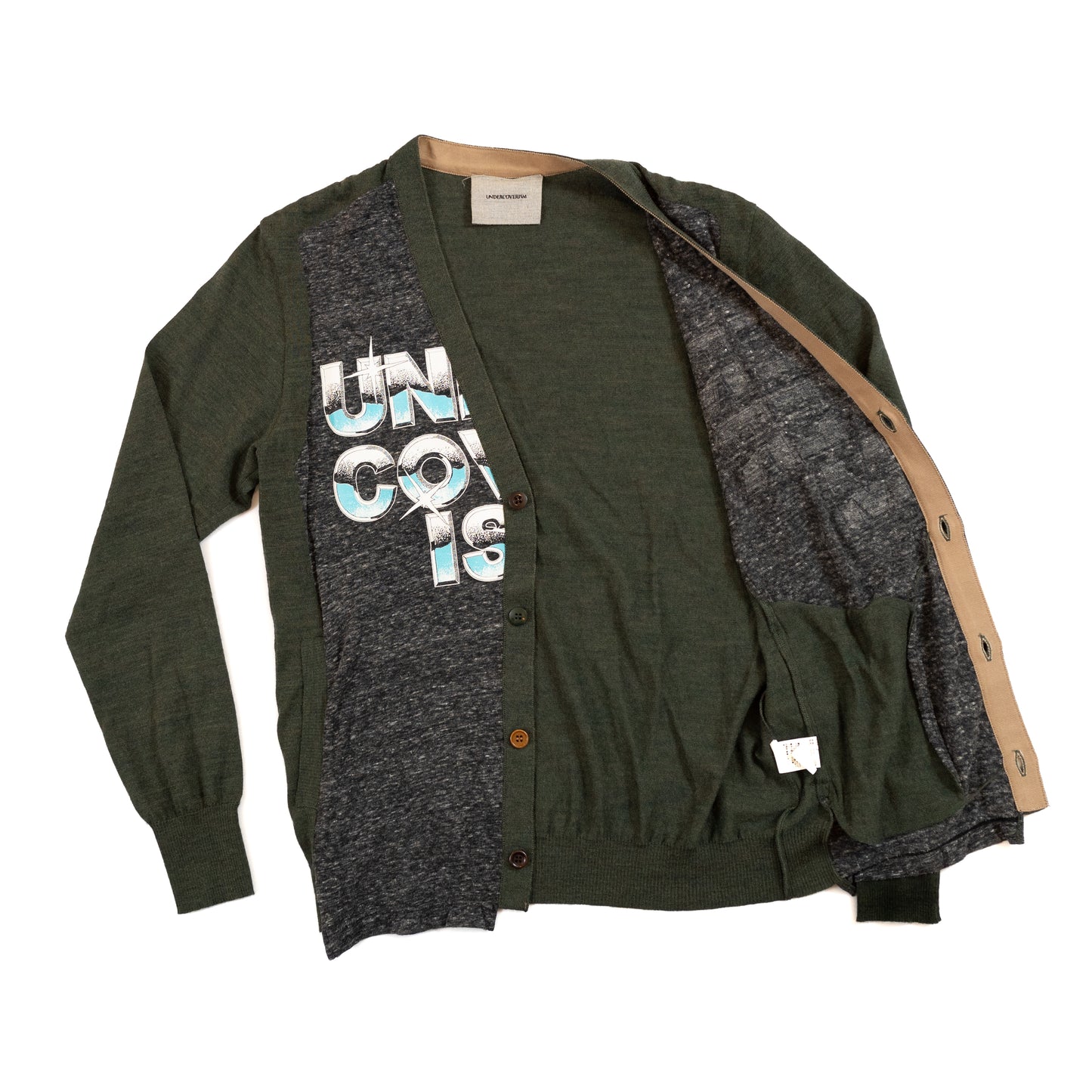 Undercover 'Undercoverism' Print Cardigan (2012AW)