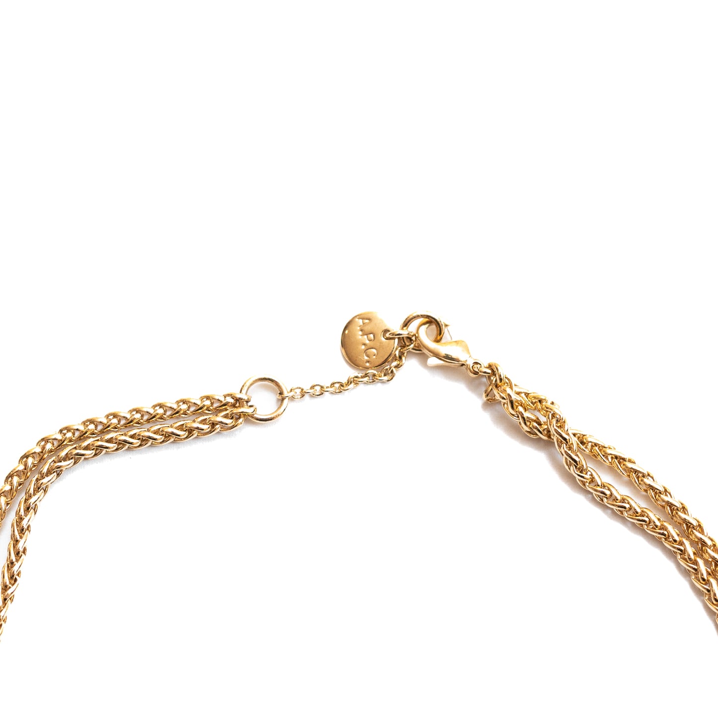 A.P.C Rings Necklace