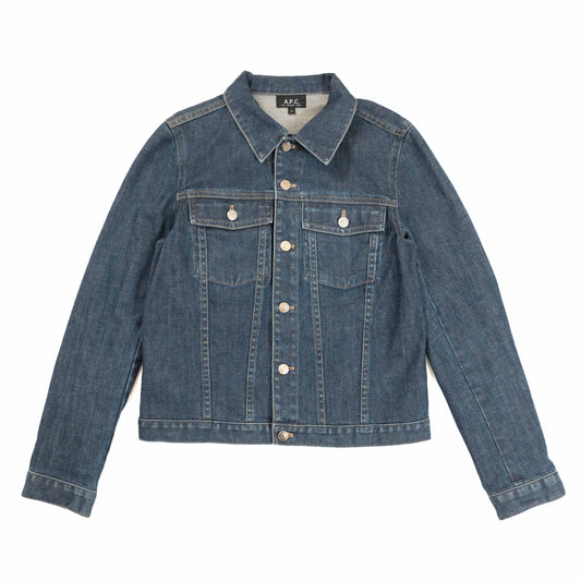 A.P.C Cropped Denim Jacket