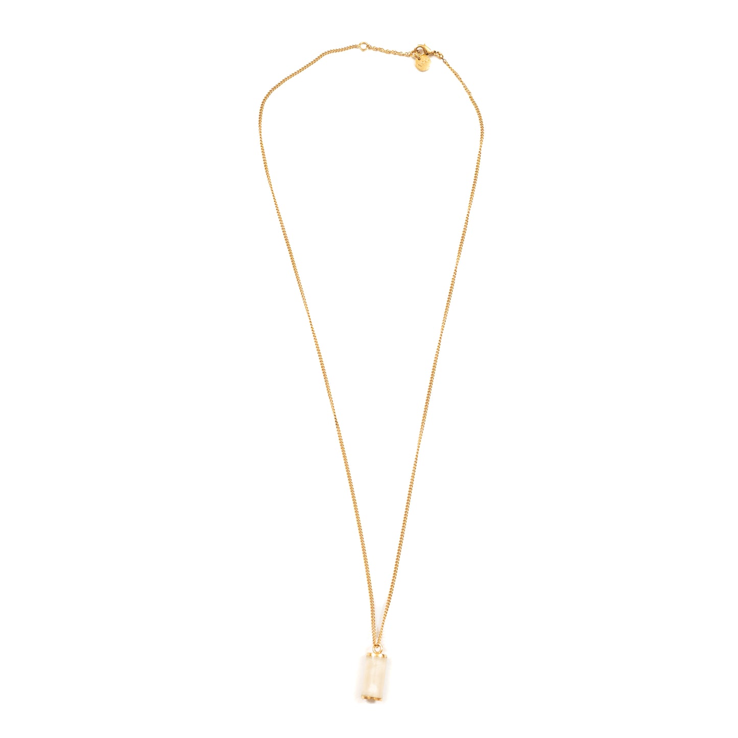 A.P.C Cylinder Charm Necklace
