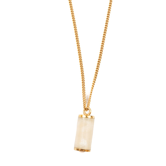 A.P.C Cylinder Charm Necklace